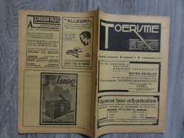 Toerisme  *  (tijdschrift N° 17 - Sept. 1930)  Turnhout - Antwerpen - Halle - Oberammergau  - Publiciteit Hotels - Tourism