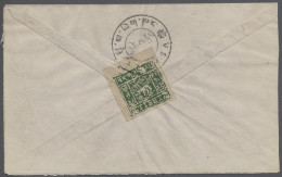 Cover Tibet: 1933, Cover From LHASA Bearing 4 T. Green, Very Fine - Andere-Azië