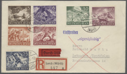 FDC Deutsches Reich - 3. Reich: 1943, Tag Der Wehrmacht I, Der Komplette Satz Vertei - Sonstige & Ohne Zuordnung