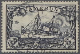 O Deutsche Kolonien - Kamerun: 1900, Kaiseryacht Ohne Wz., Der Komplette Satz Saub - Kamerun