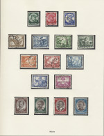 **/*/o Deutsches Reich - 3. Reich: 1933-1945, Sammlung In SAFE-Ringbinder, Sowohl Geste - Usados