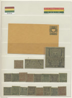 (*)/*/**/o/Cover Bolivia: 1867/1992 Ca., Schöne Sammlung In 2 Alben Bis 1988 Im Vordruckalbum Meh - Bolivië