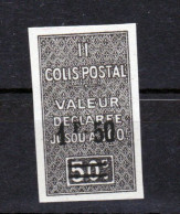 Algérie Colis Postaux  17c Sans Surcharge Neuf ** TB Mnh Sin Charnela Cote 60 - Colis Postaux