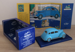 Tintin Sept Boules De Cristal Taxi Ford V8 1937 Atlas 1:43 - Norev