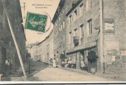 42 // PELUSSIN   Grande Rue / Restaurant Café CELLE - Pelussin