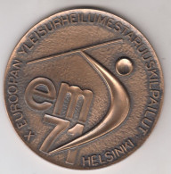 8983  --  FINLAND  HELSINKI  MEDALL - Gymnastics