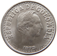 COLOMBIA 20 CENTAVOS 1973 TOP #a017 0089 - Colombie