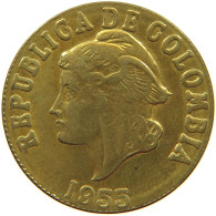 COLOMBIA 2 CENTAVOS 1955 #c055 0277 - Colombia