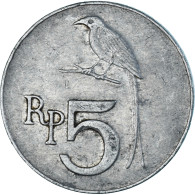 Monnaie, Indonésie, 5 Rupiah, 1970 - Indonesië