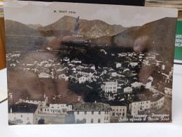 Cartolina Travesio Frazione Di Pordenone ,sullo Sfondo Il Monte Raut 1951 - Pordenone