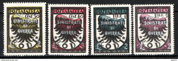 Egeo 1944 Sass.A56/59 **/MNH VF - Egée (Occ. Allemande)