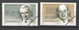 Specimen SALE - Hungary 1992. Famous Hungarian Scients Set Michel: 4208-4209 - Sonstige & Ohne Zuordnung