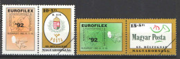 Specimen SALE - Hungary 1992. EUROPHILEX Nice Set Michel: 4210-4211 - Other & Unclassified
