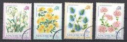 Specimen SALE - Hungary 1994. Flowers Of Europe Nice Set Michel: 4302-4305 - Autres & Non Classés