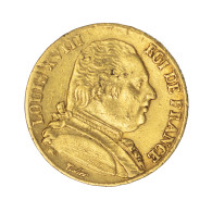 Louis XVIII-20 Francs 1815 Paris - 20 Francs (or)