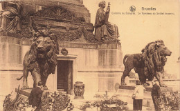 BELGIQUE - Bruxelles - Colonne Du Congrès - Le Tombeau Du Soldat Inconnu - Carte Postale Ancienne - Monumentos, Edificios