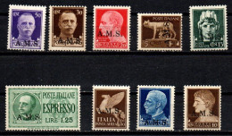 1946 - Italia - A.M.S. American Mail Service - Salerno  ------- - Anglo-american Occ.: Naples