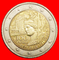 * PEGASUS AND SPHINX 1918: AUSTRIA  2 EURO 2018! · LOW START · NO RESERVE! - Austria