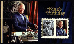 Australia 2023 The King's Birthday  Minisheet MNH - Neufs