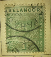 Selangor  -   1 Marke  Von 1892  Gem. Scan. - Selangor