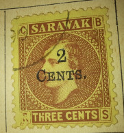 Sarawak - 1 Marke Von 1889 Gem. Scan. - Sarawak (...-1963)
