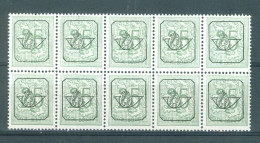 BELGIE - OBP Nr PRE 785 P1 (blok Van 10) - Typo Cijfer Op Leeuw - Préo/Precancels -  - MNH**  - Cote 40,00 € - Typos 1951-80 (Ziffer Auf Löwe)