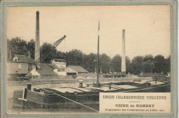 CPA - NOMEXY (88) - Canal De L'Est, Chemin De Halage, écluse, Péniche,Union Charbonnière - Paul Testart - Nomexy