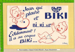 BUVARD : Jean Qui Pleure Et BI..KI..rit Signe JL Pesch - Kinder