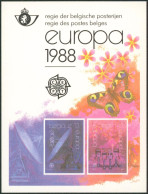 Feuillet De Luxe - LX77 Europa 1988 - Luxuskleinbögen [LX]