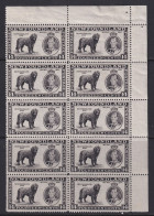 Newfoundland, Unitrade 238i, Vi, Vii, Viii, MNH (* Sel And Bott Pr) Block - 1908-1947