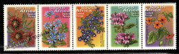 South Africa - Afrique Du Sud - Africa Sur 2001 Yvert  1159 - 63 -Definitive, Flowers - 2007 Reprint - MNH - Ungebraucht