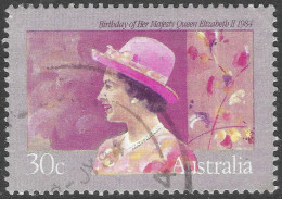 Australia. 1984 Birthday Of Queen Elizabeth II. 30c Used. SG 910 - Gebruikt