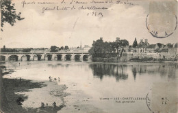 FRANCE - Vienne - Chatellerault - Vue Générale Sur Le Pont Menant à La Ville - Carte Postale Ancienne - Vienne