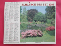 LOT DE 12 CALENDRIERS ALMANACHS De 1982 à 1994 FLEURS LAVIGNE OBERTHUR - Grand Format : 1981-90