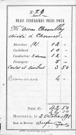 Facture Frais Funéraires Montreux 1898 Corbillard Conducteur 2 Chevaux Fossoyeur Chevalley Chernex - Switzerland