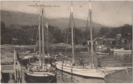 Camden, Maine - Harbor Scene - & Boat - Camden