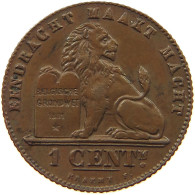 BELGIUM 1 CENTIME 1912 #c084 0271 - 1 Centime