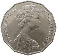 AUSTRALIA 50 CENTS 1981 #a012 0725 - 50 Cents