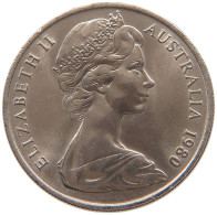 AUSTRALIA 10 CENTS 1980 TOP #s079 0671 - 10 Cents