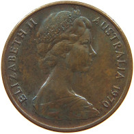 AUSTRALIA 1 CENT 1970 #s062 0353 - Cent