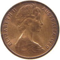 AUSTRALIA 1 CENT 1980 TOP #s080 0261 - Cent