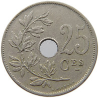 BELGIUM 25 CENTIMES 1927 #s072 0461 - 25 Cent
