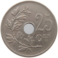BELGIUM 25 CENTIMES 1927 #s033 0187 - 25 Cent