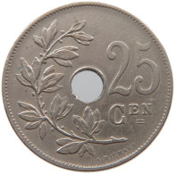 BELGIUM 25 CENTIMES 1927 #s033 0187 - 25 Centimes