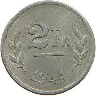 BELGIUM 2 FRANCS 1944 #c036 0045 - 2 Francs (1944 Libération)