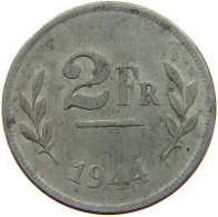 BELGIUM 2 FRANCS 1944 #c007 0279 - 2 Francs (1944 Liberazione)