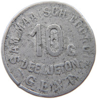 BELGIUM 10 CENTS 1800 GENT #a021 0737 - 100 Francs (oro)