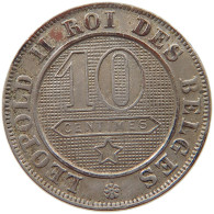 BELGIUM 10 CENTIMES 1894 #s008 0355 - 10 Cent