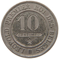BELGIUM 10 CENTIMES 1861 #s034 0385 - 10 Centimes