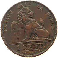 BELGIUM 1 CENTIME 1912 #s052 0399 - 1 Cent